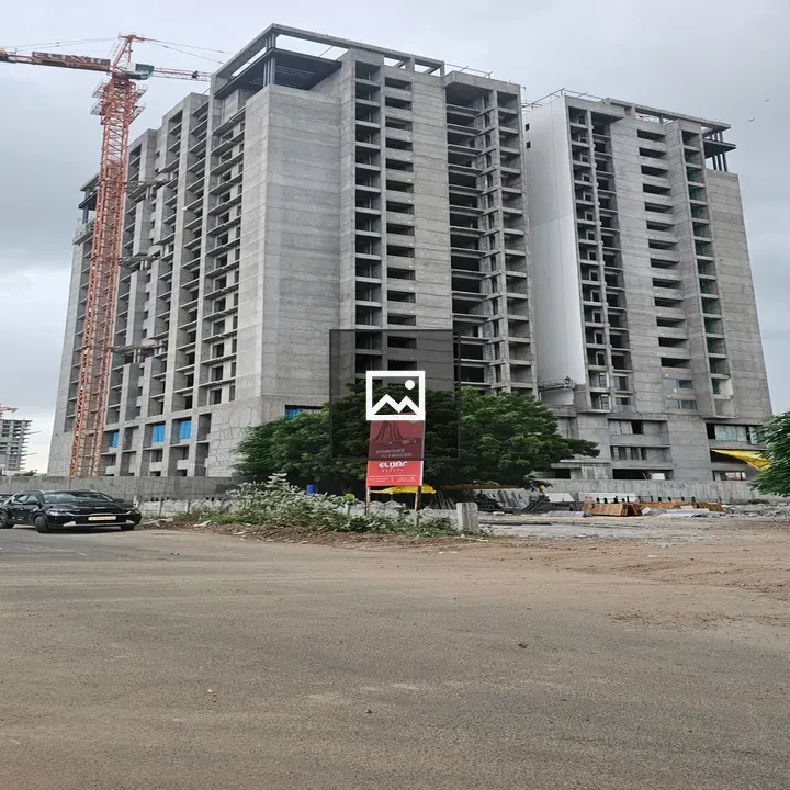 Modern multi-story building under construction