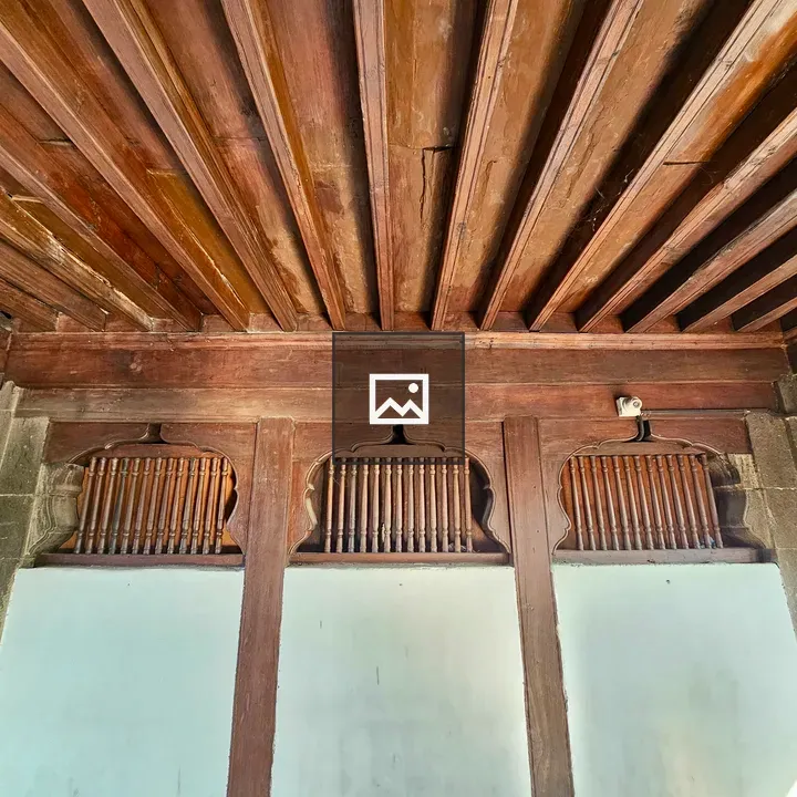 Interior detail of Shaniwar Wada ceiling