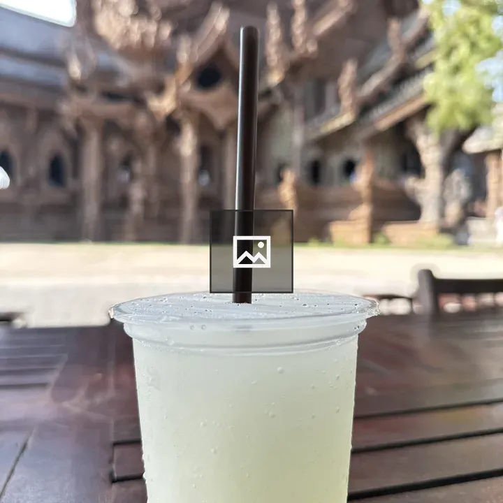 Smoothie in Plastic Cup