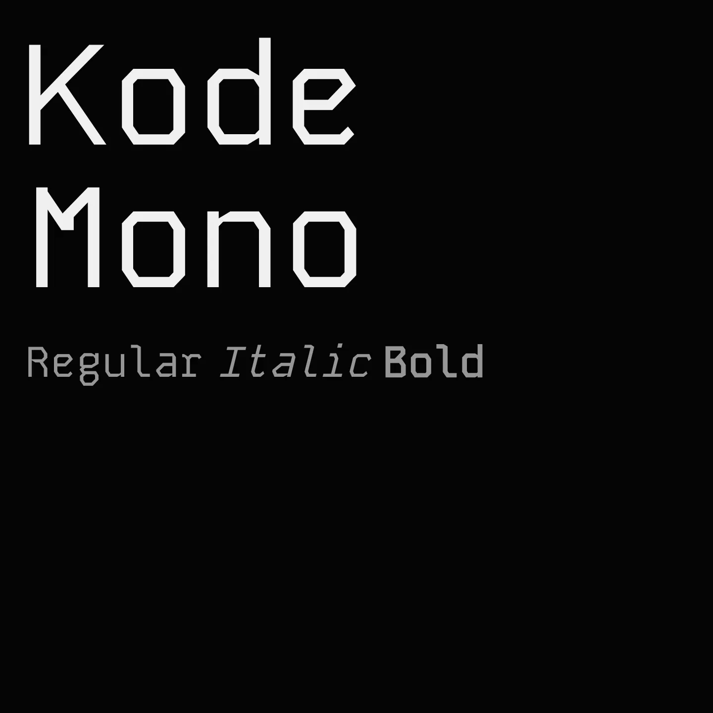 Kode Mono