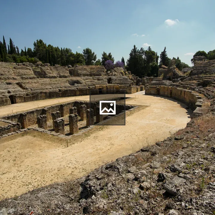 Ruins of Itálica Amphitheatre