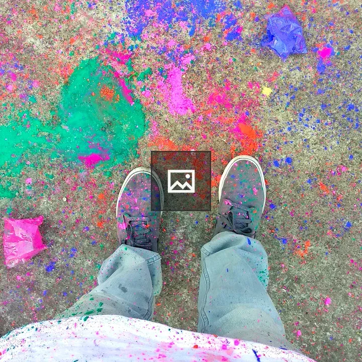 Celebration of colors Holi