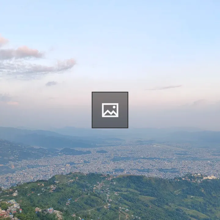City View with Hills and Sky