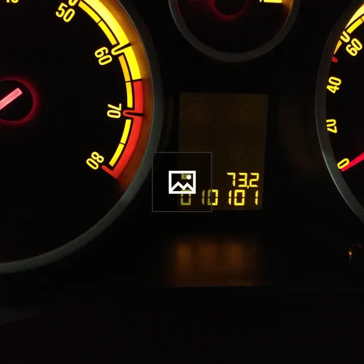 Car speedometer gauge