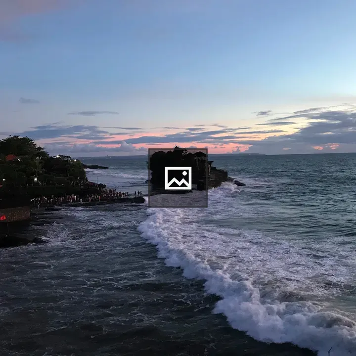 Evening Bali Scene