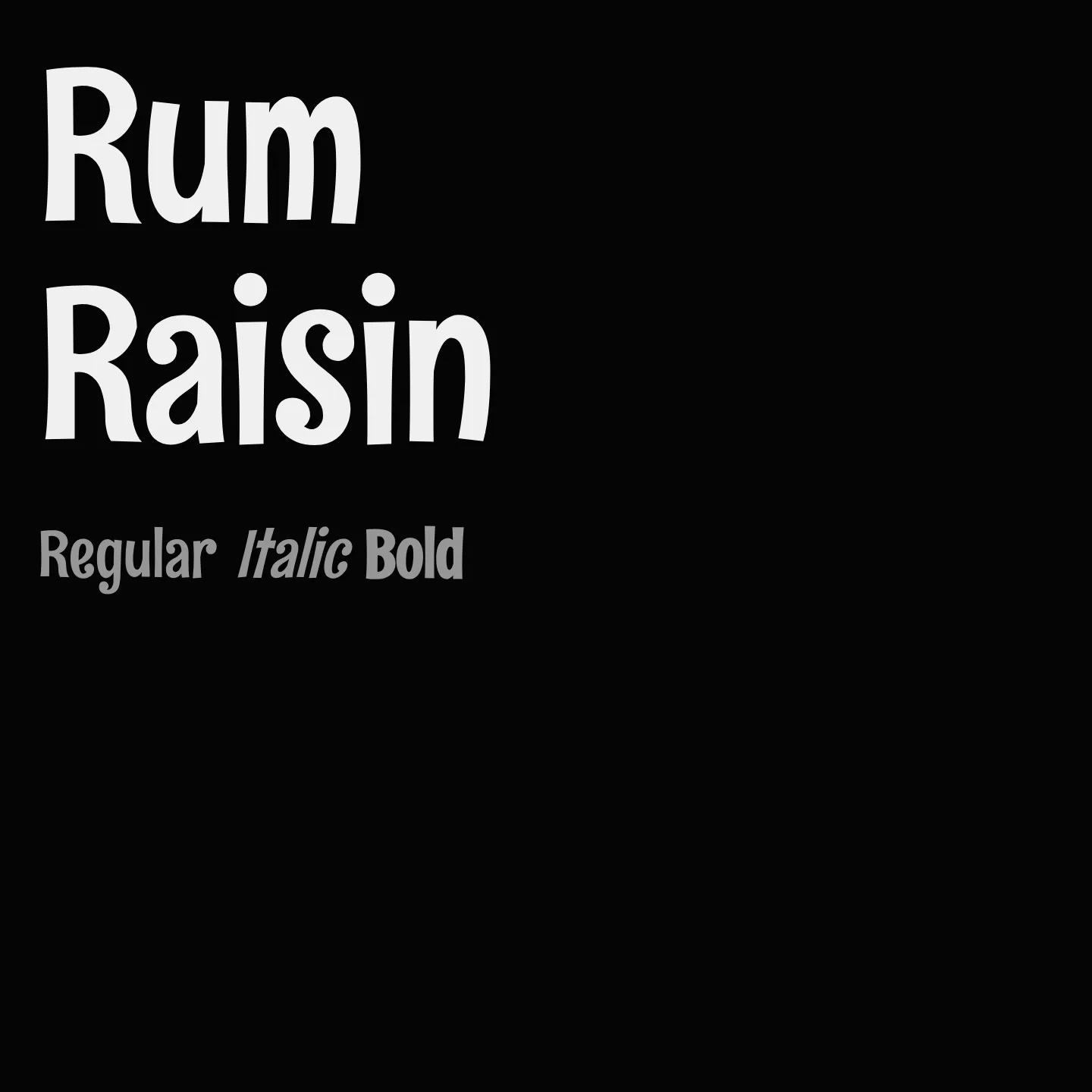 Rum Raisin