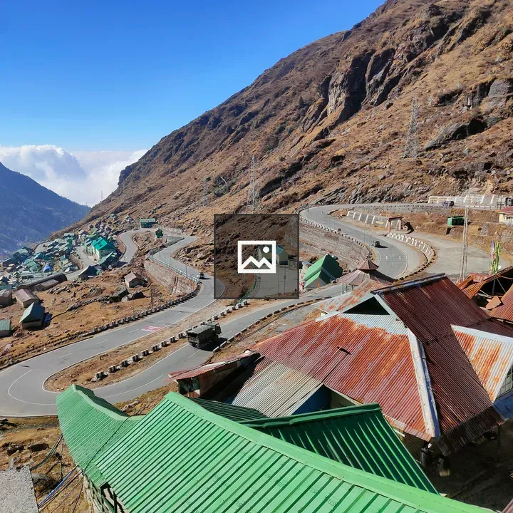 Road Like This on a Mountain Range