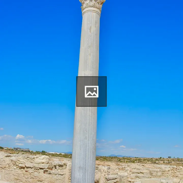 Ancient Pillar at Kourion
