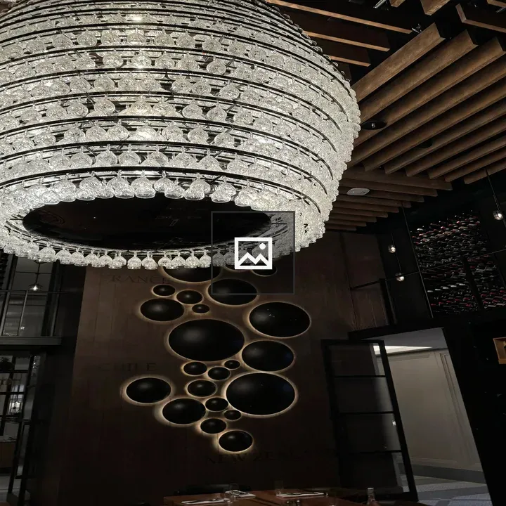 Elegant diamond chandelier