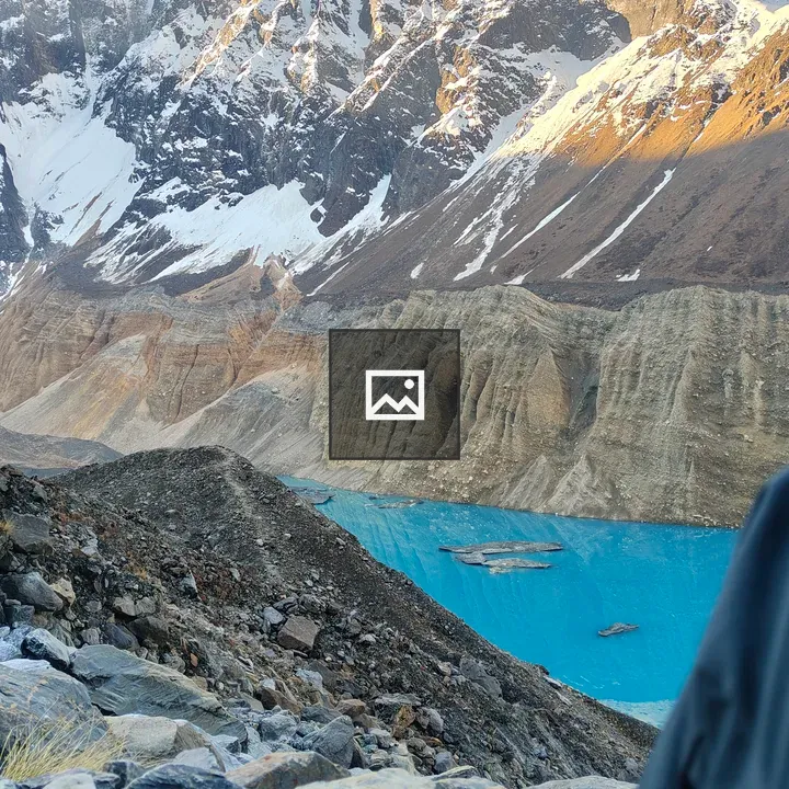 Snow-capped Peak Mountain Landscape