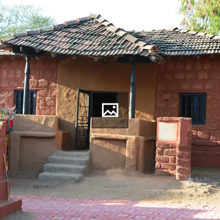 Traditional house in Indian village