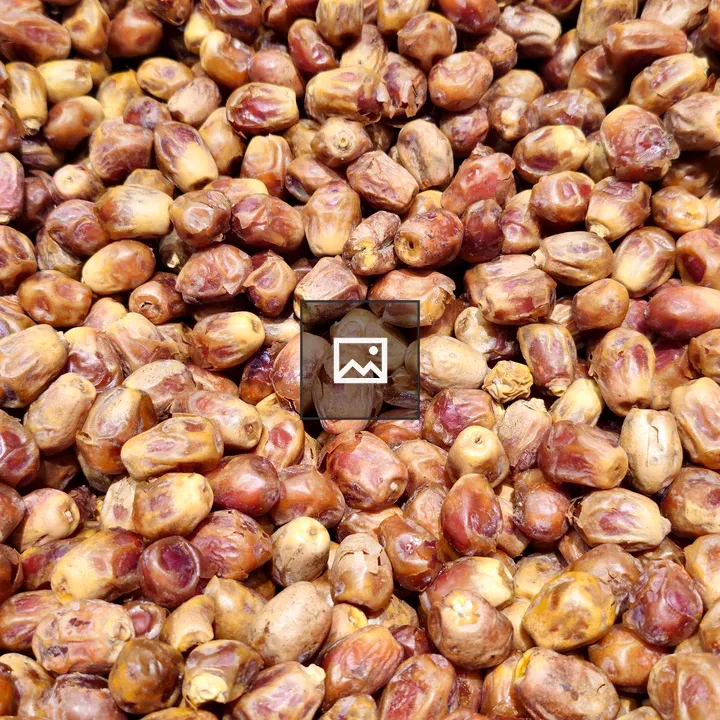 Dates stacked in a display