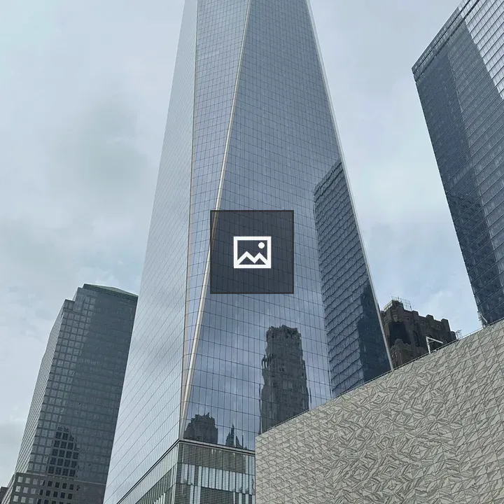 One World Trade Center viewed from below