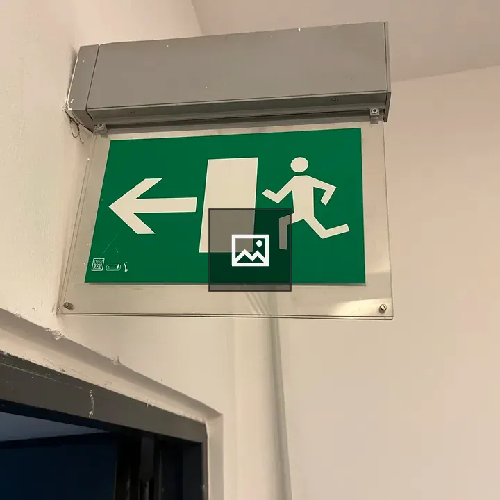 Escape sign