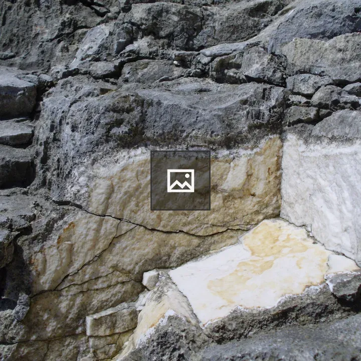 Rocky surface with layered texture
