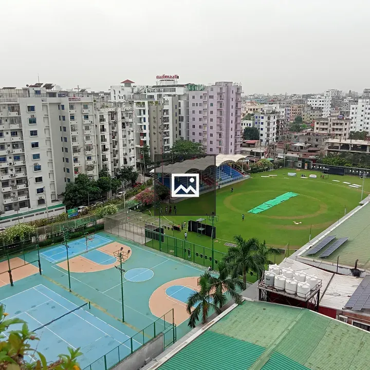 Aerial View of AIU Sports Complex