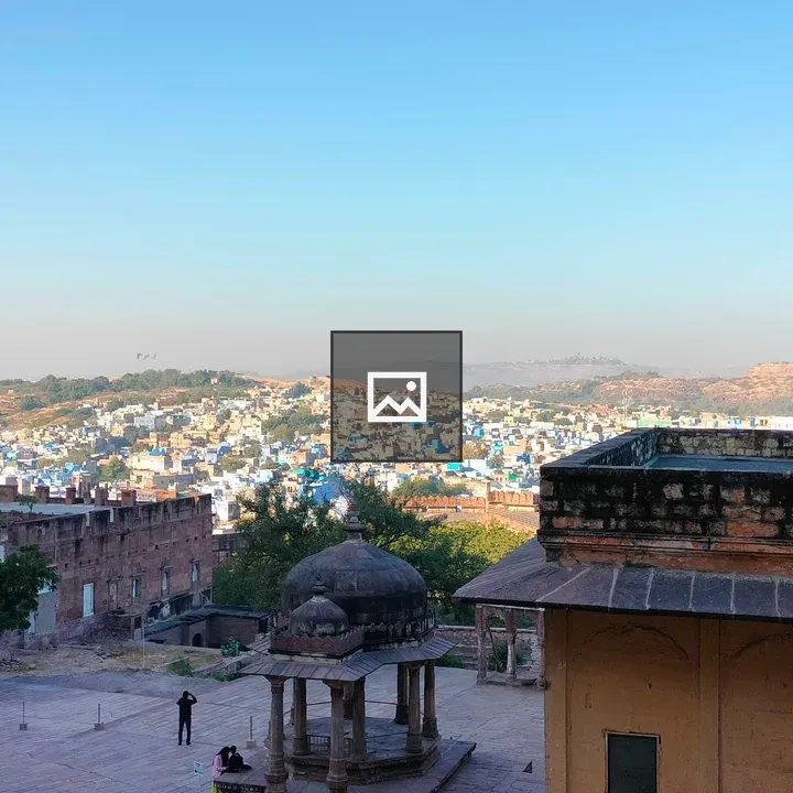 View of Udaipur City from Above