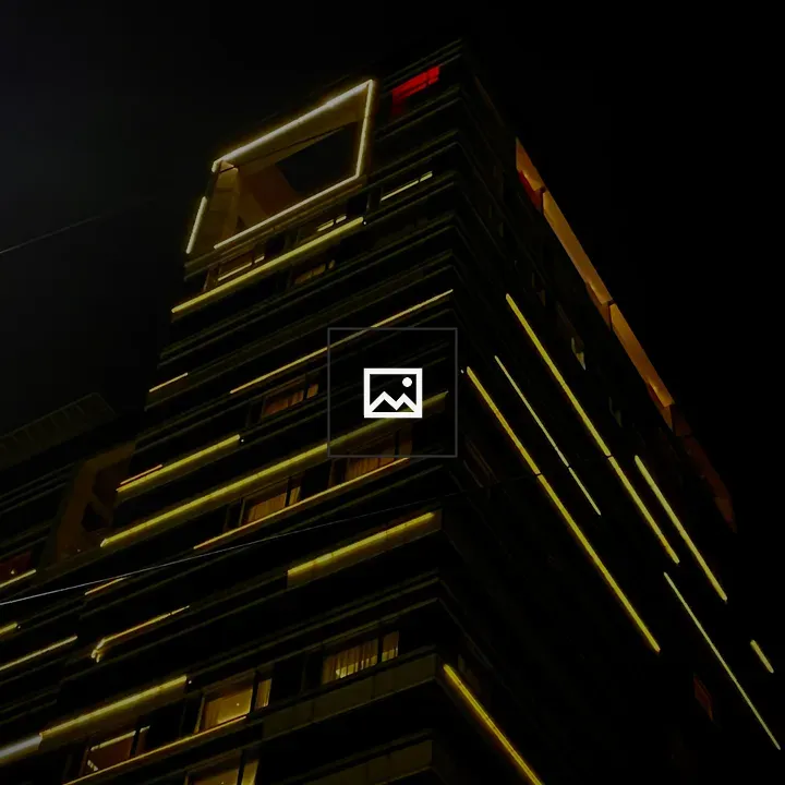Highrise Building at Night
