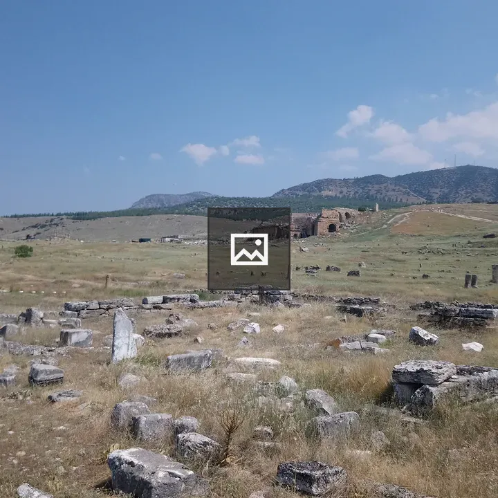 Pamukkale Ruins Landscape