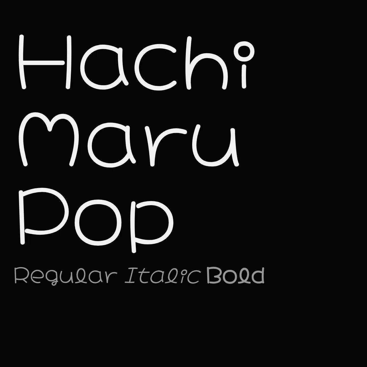 Hachi Maru Pop