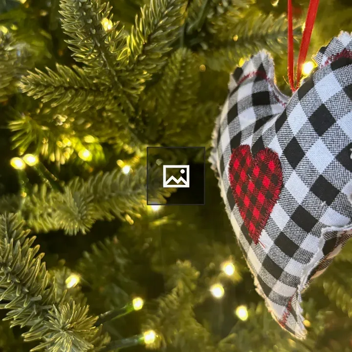 Ornament Heart in Evergreen