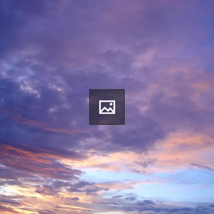 Sunset with Clouds and Sky
