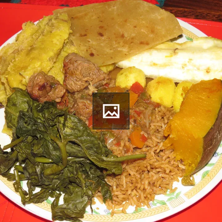 Ugandan Meal Platter