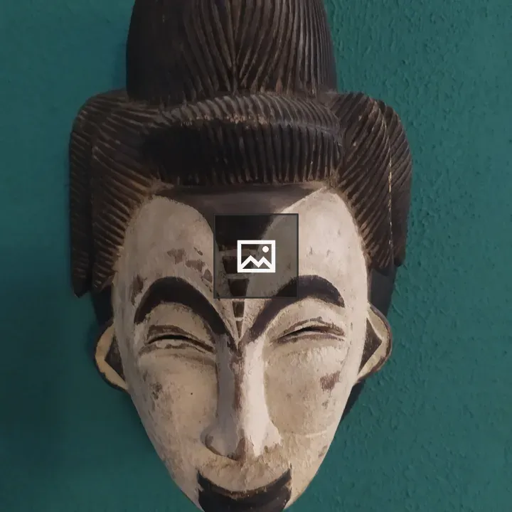 African ceremonial mask