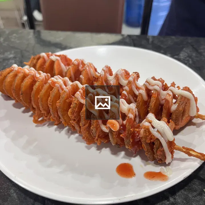 Spiral-cut Fried Potato on Stick