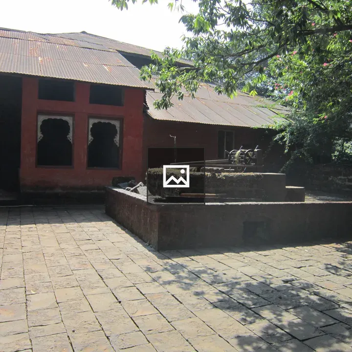 Old well at monastery in Patgaon