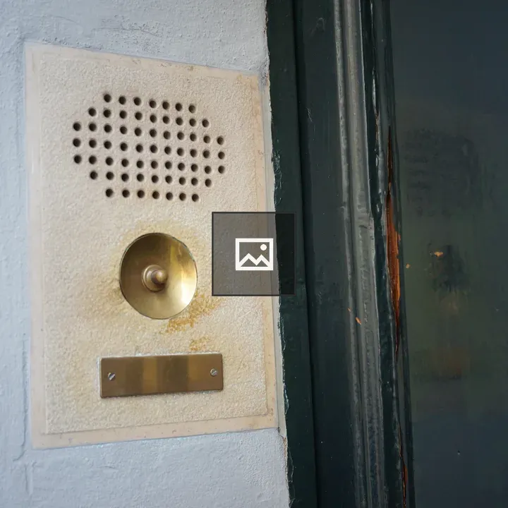Really old stone intercom