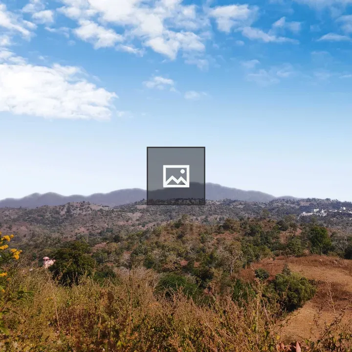 Nature Landscape with Sky and Mountains