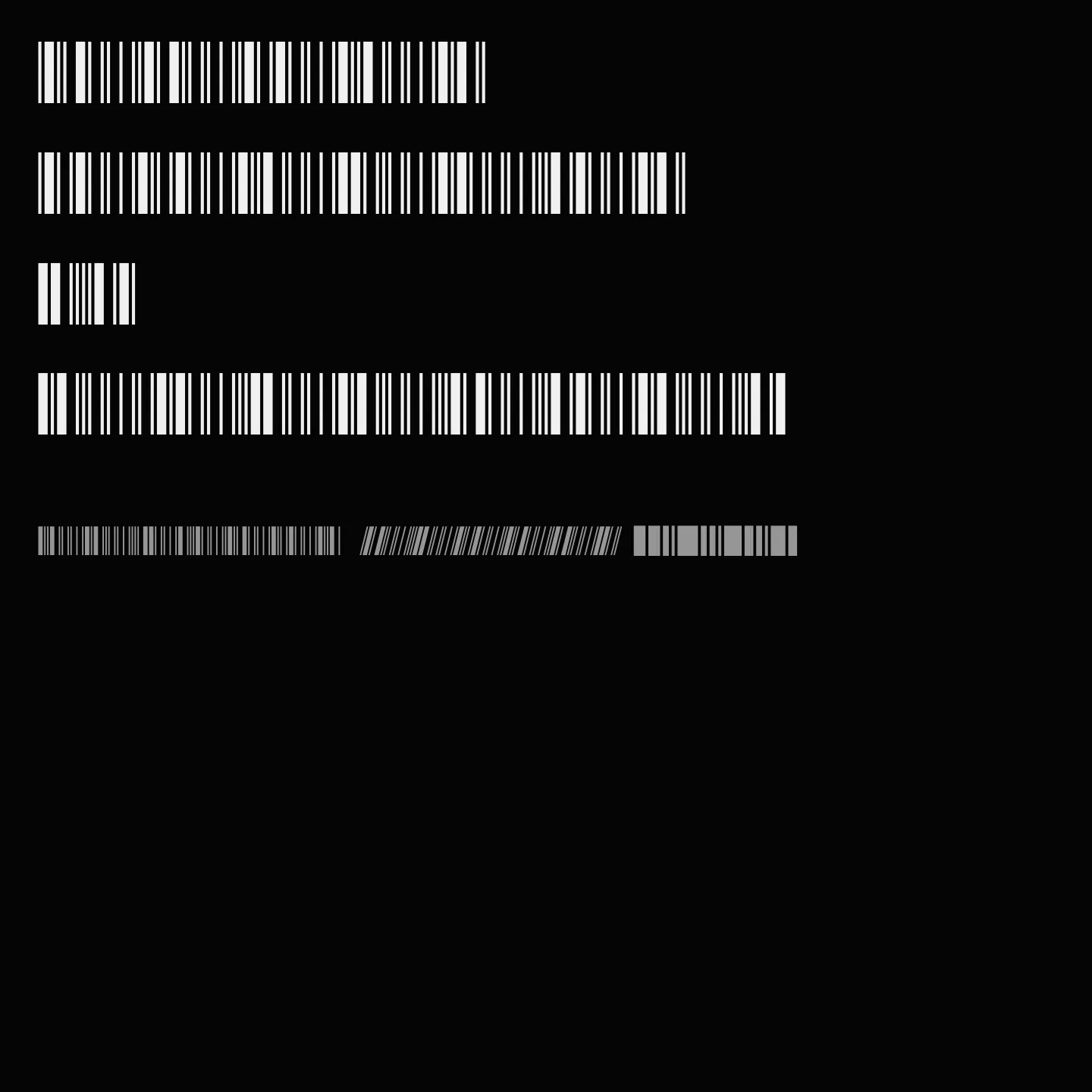 Libre Barcode 39 Extended
