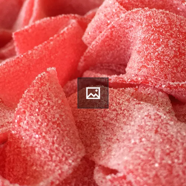 Strawberry Sugar Sour Belts Candy