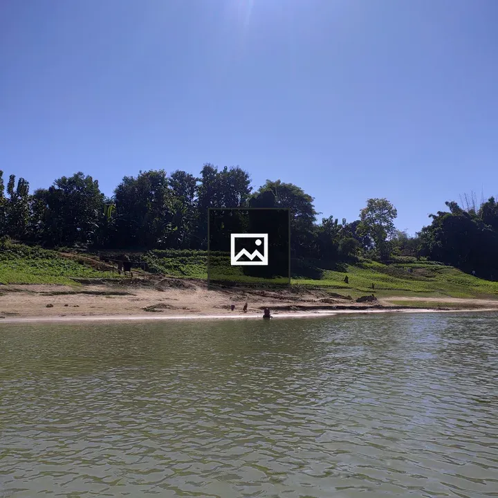 Hill side river