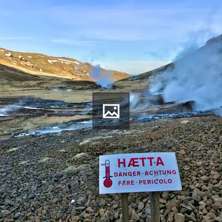 Ölfus Iceland Landscape