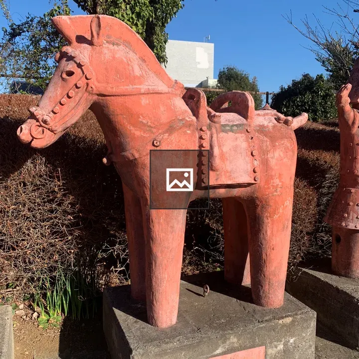 Haniwa Horse Figure on Shibayama Road