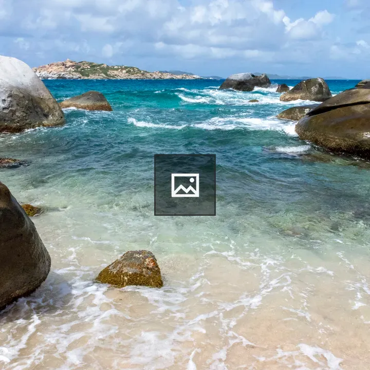 Rocks at Tortola Beach