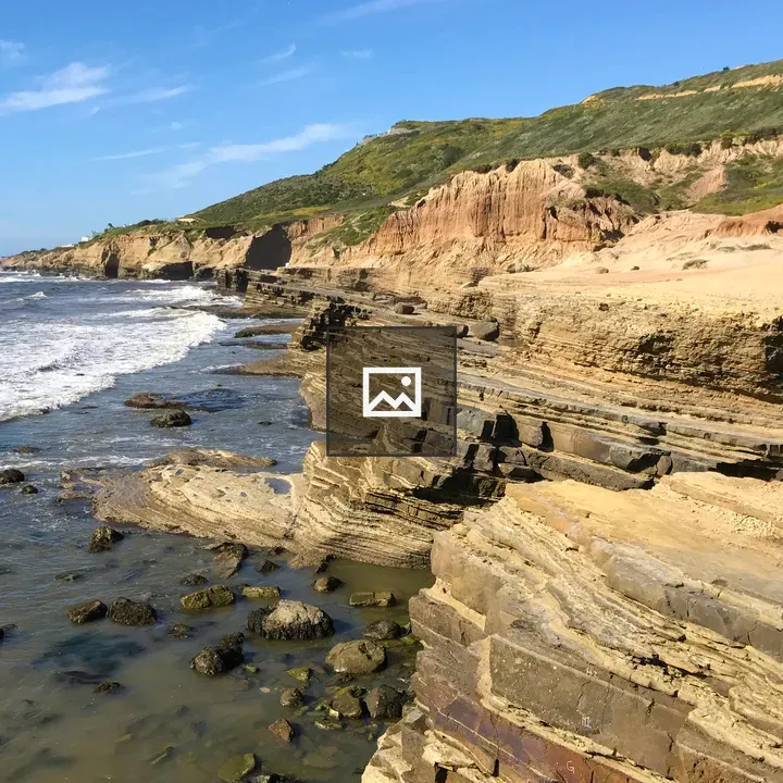 Pacific Coast Cliffs in San Diego