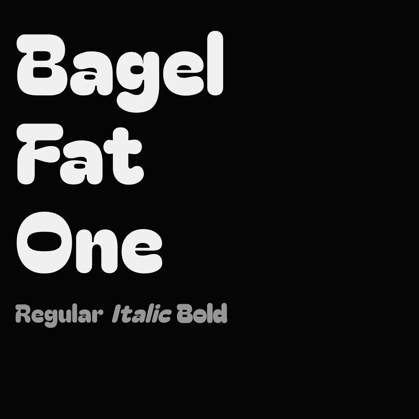 Bagel Fat One