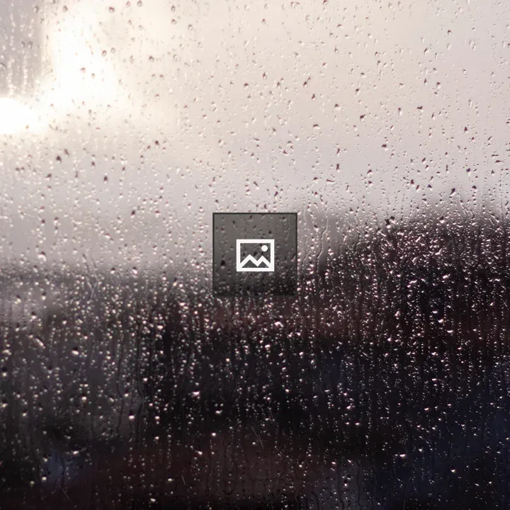Window Raindrop Close-up