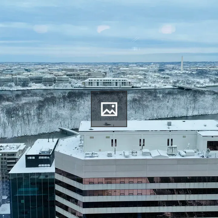 View of Washington DC from Virginia