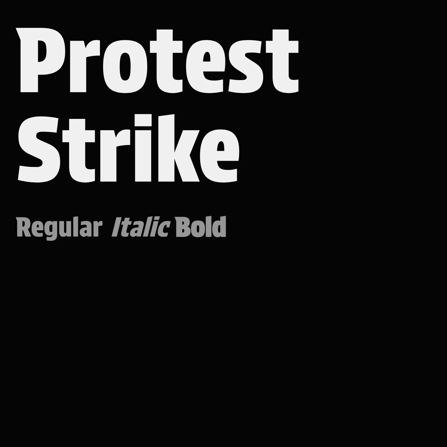 Protest Strike