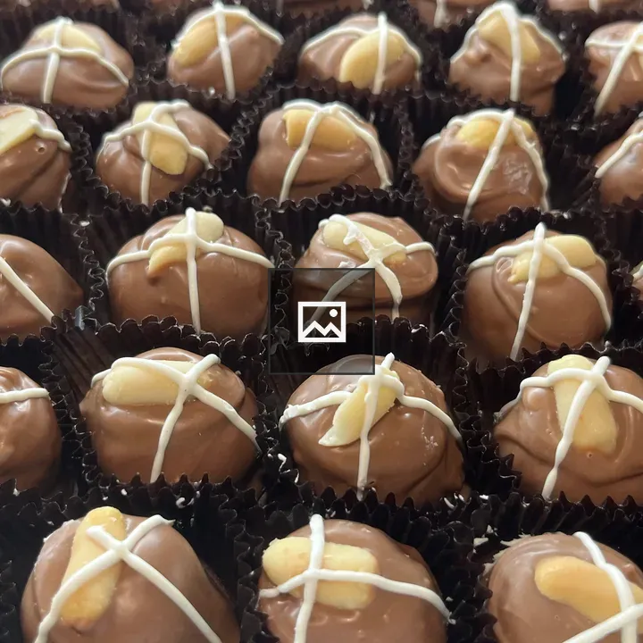 Chocolate peanut butter truffles