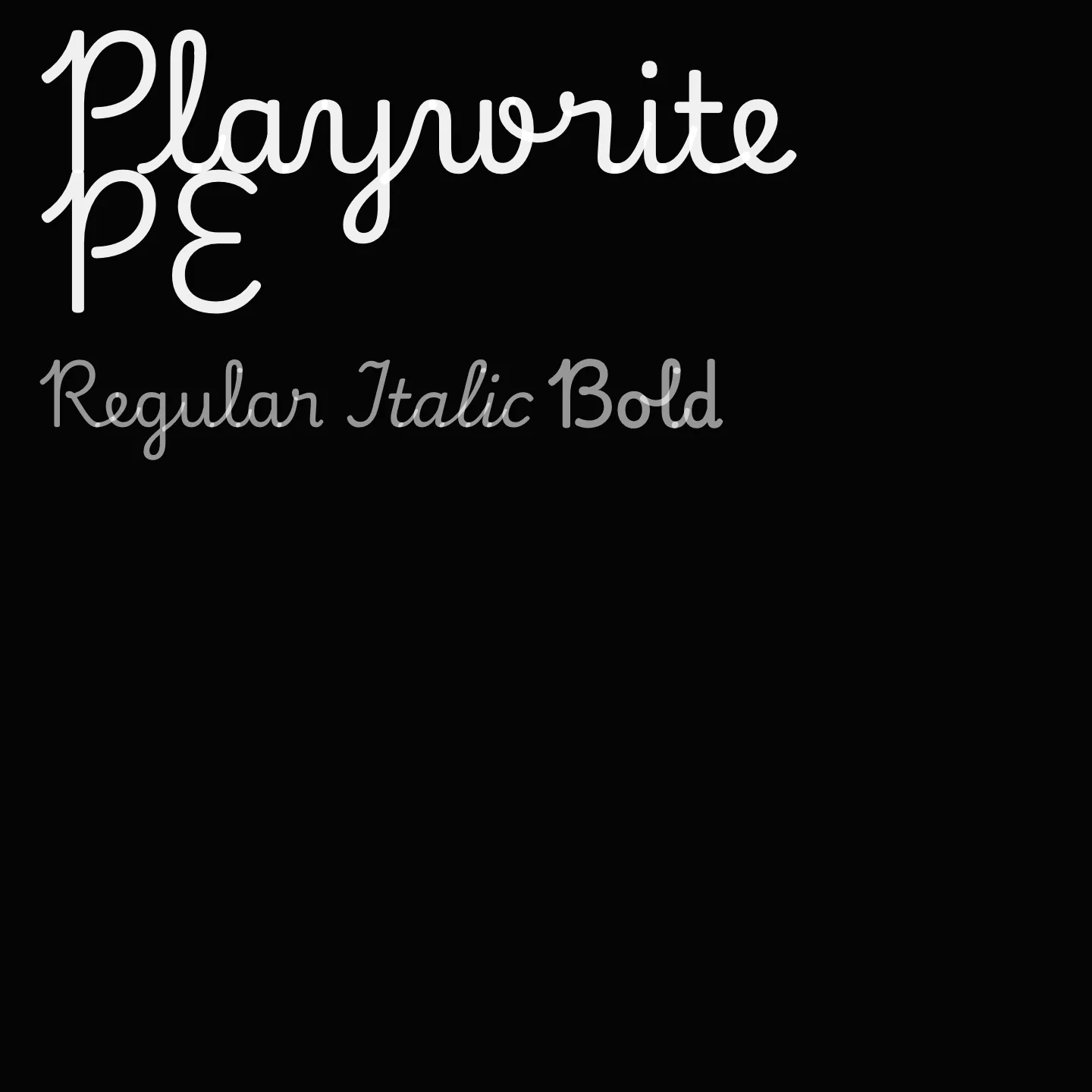 Playwrite PE