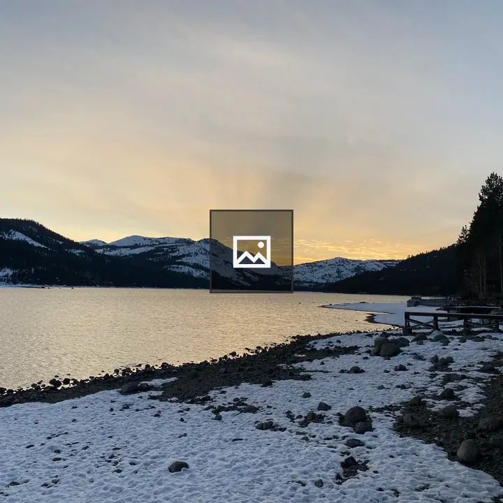 Twilight Donner Lake Landscape
