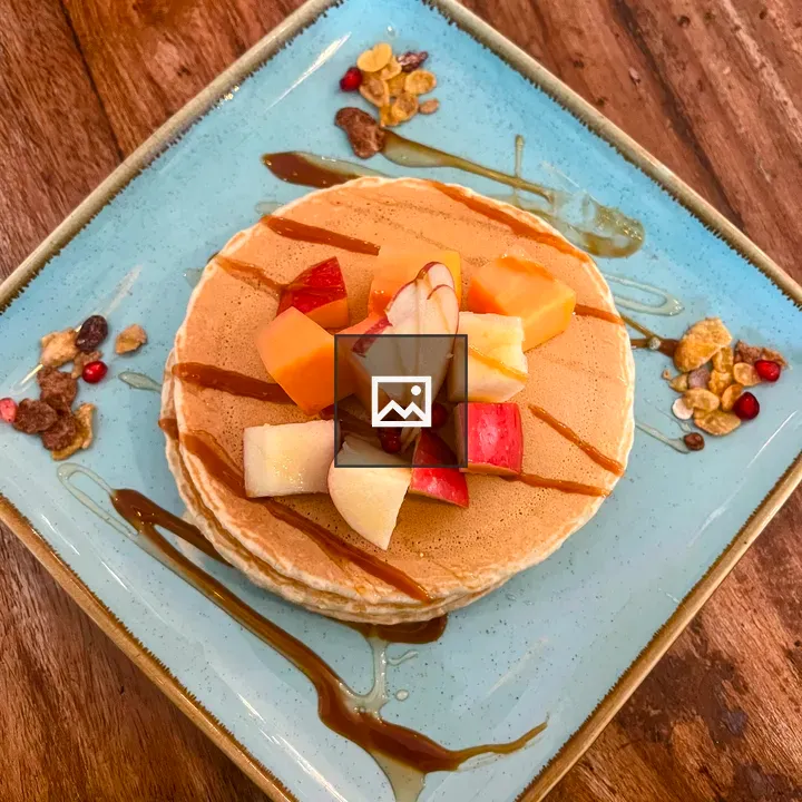 Pancakes with Fresh Fruit