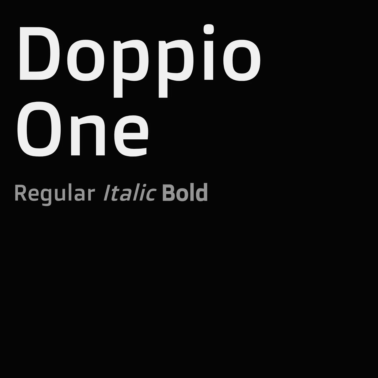 Doppio One