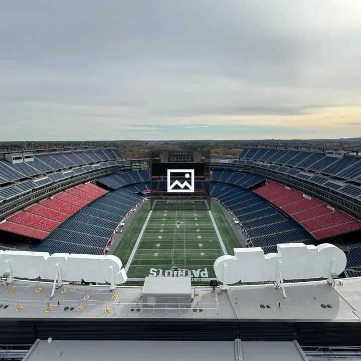 Empty Gillette Stadium Observatory