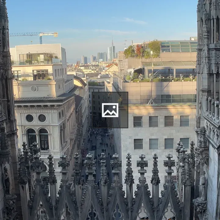 Milano Skyline and Cathedral